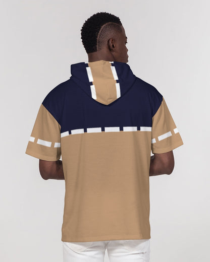 London Paris in da mix by Marvin Jeans and Trinity D Marvin Men's Premium Heavyweight Short Sleeve Hoodie