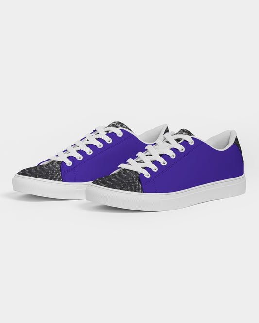 Purple Gator black BY MARVIN JEANS Men's Faux-Leather Sneaker