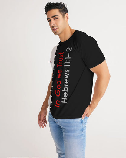 Gospel message in God we trust by Trinity D Marvin Men's Tee