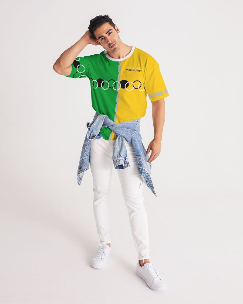 Lemon Lime Green Bay BY MARVIN JEANS Men's Premium Heavyweight Tee
