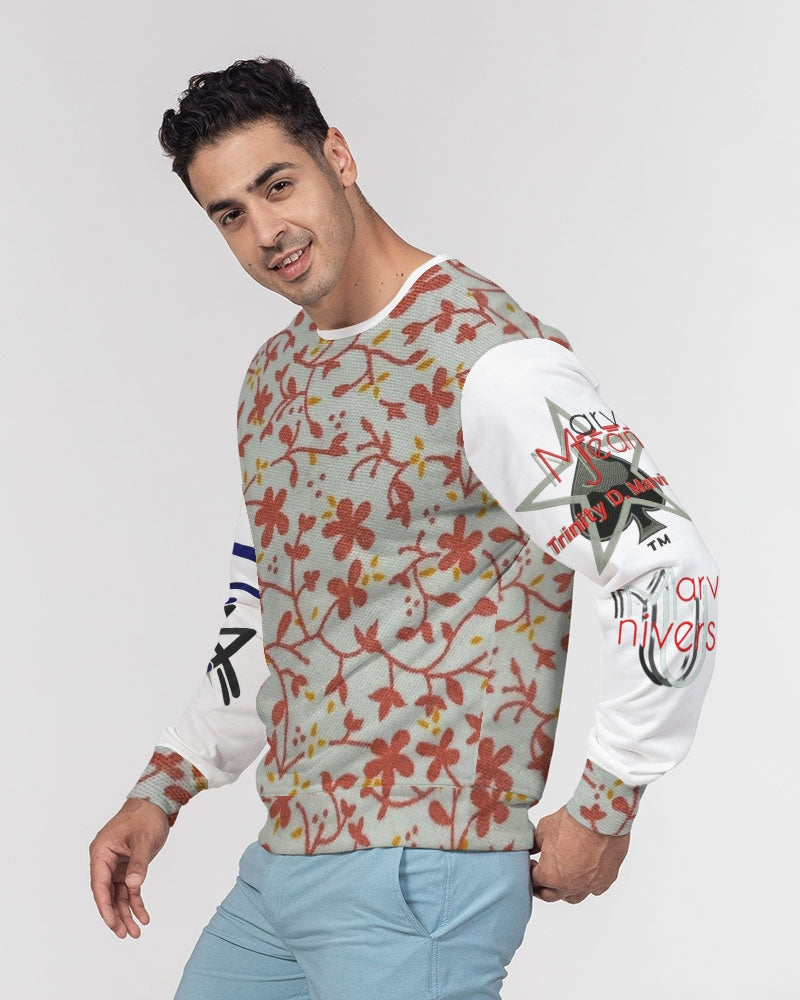 Wildwood, logo's by Marvin Jeans and Trinity D Marvin Men's Classic French Terry Crewneck Pullover