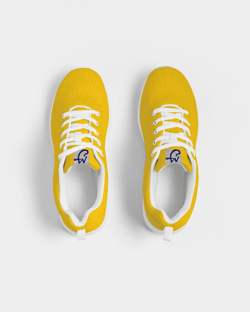 Yellow Men's Athletic Shoe