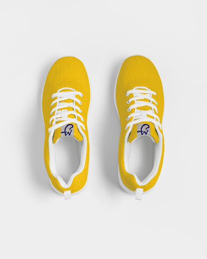 Yellow Men's Athletic Shoe