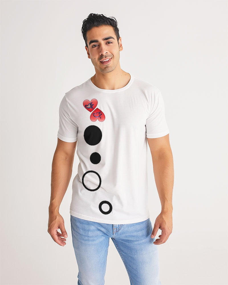 All white 300 by Marvin Jeans and Trinity D Marvin Men's Tee