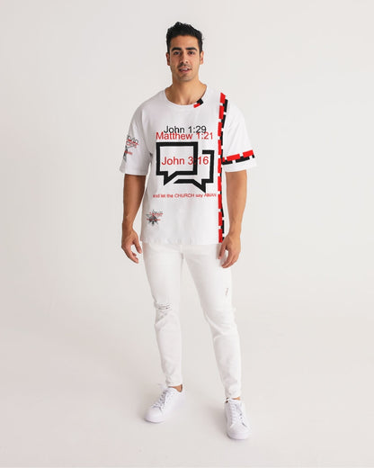 Gospel message victory BY MARVIN JEANS Men's Premium Heavyweight Tee