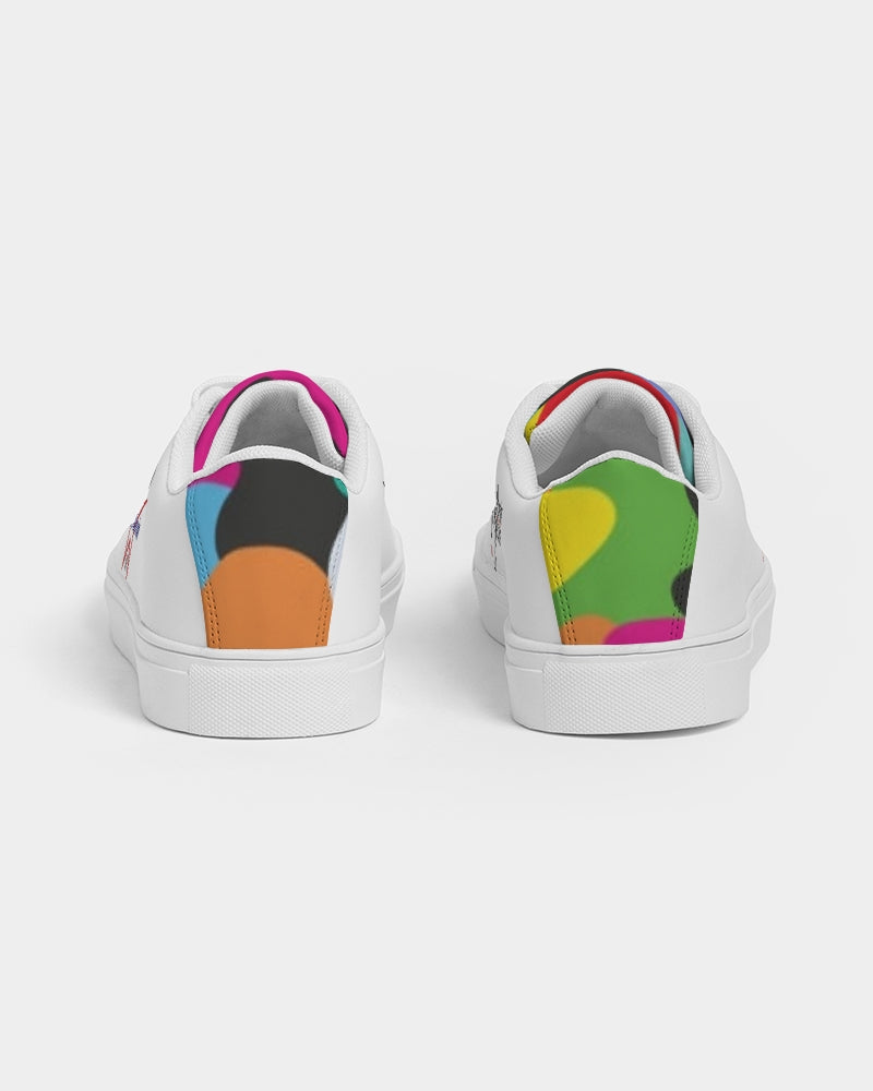 Crazy combo Women's Faux-Leather Sneaker