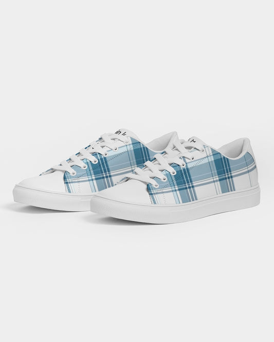 Mega Plaids Men's Faux-Leather Sneaker