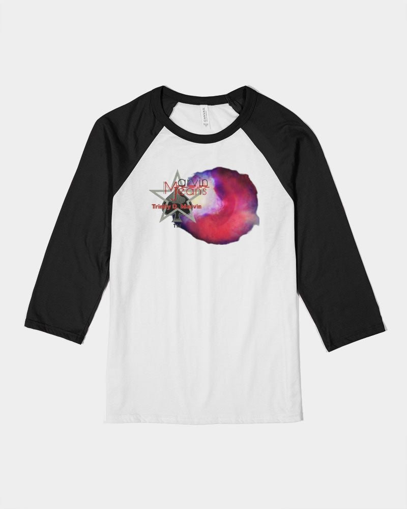 High tide by Marvin Jeans and Trinity D Marvin Unisex Three-Quarter Sleeve Baseball Tee | Bella + Canvas