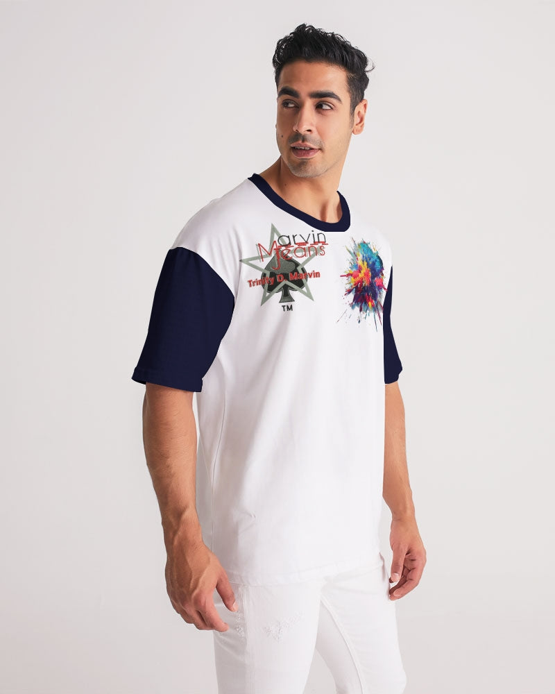 Dark splash by Marvin Jeans and Trinity D Marvin Men's Premium Heavyweight Tee