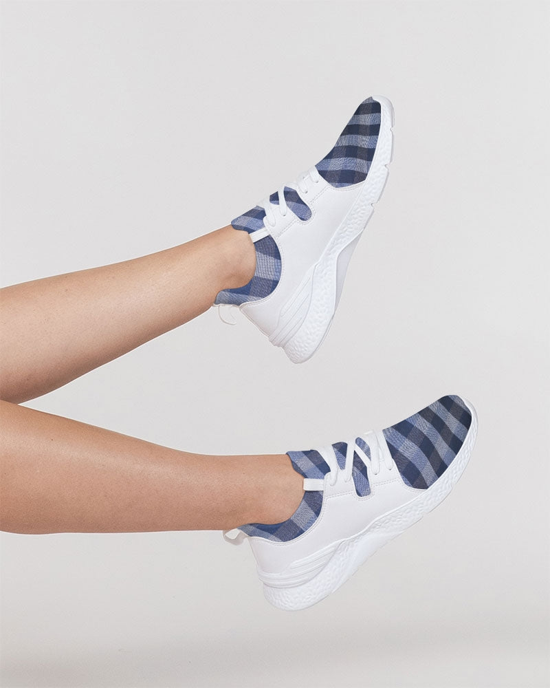 Blue stripes by Marvin Jeans and Trinity D. Marvin Women's Two-Tone Sneaker