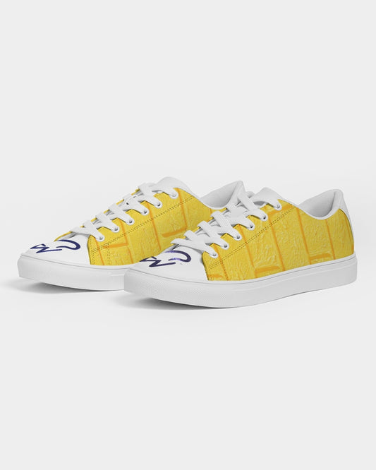 Brick city Yellow brick by Marvin Jeans and Trinity D Marvin Men's Faux-Leather Sneaker