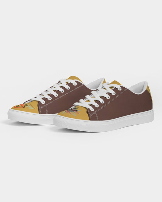 Premium gold by Marvin Jeans and Trinity D Marvin Men's Faux-Leather Sneaker