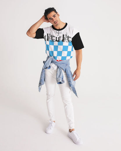 Cosmic combo chest board by Marvin Jeans and Trinity D Marvin Men's Premium Heavyweight Tee