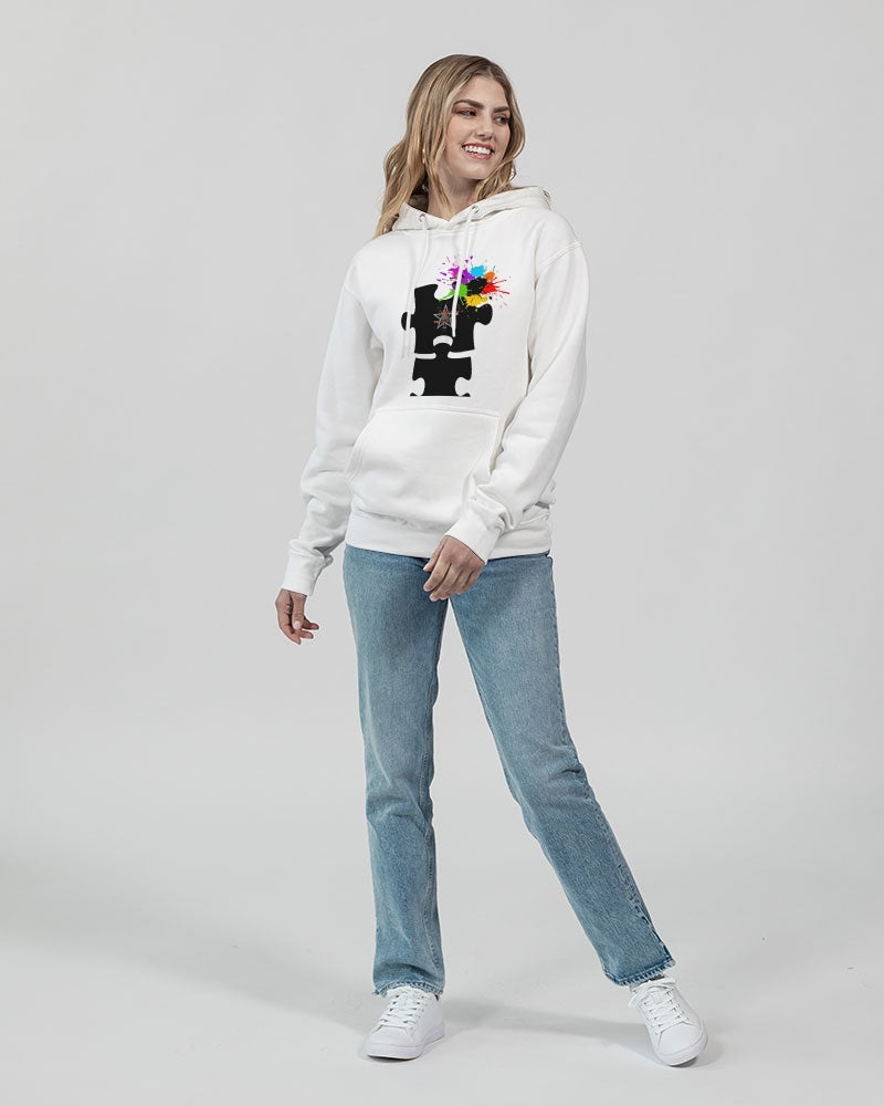 Puzzle piece by Marvin Jeans and Trinity D Marvin Unisex Premium Pullover Hoodie | Lane Seven