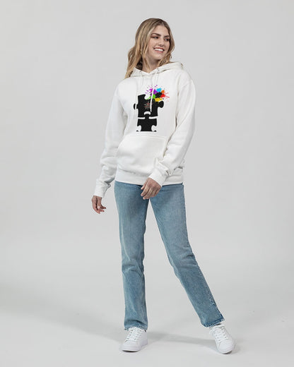 Puzzle piece by Marvin Jeans and Trinity D Marvin Unisex Premium Pullover Hoodie | Lane Seven