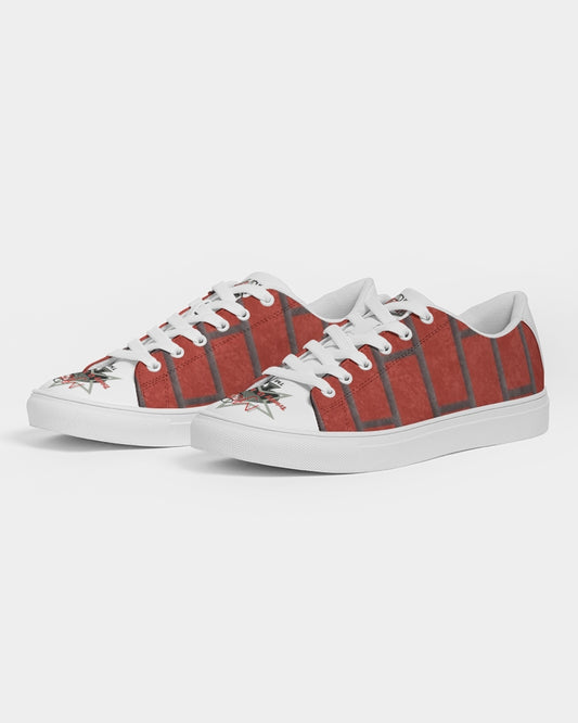 Brick city red by Marvin Jeans and Trinity D Marvin Men's Faux-Leather Sneaker