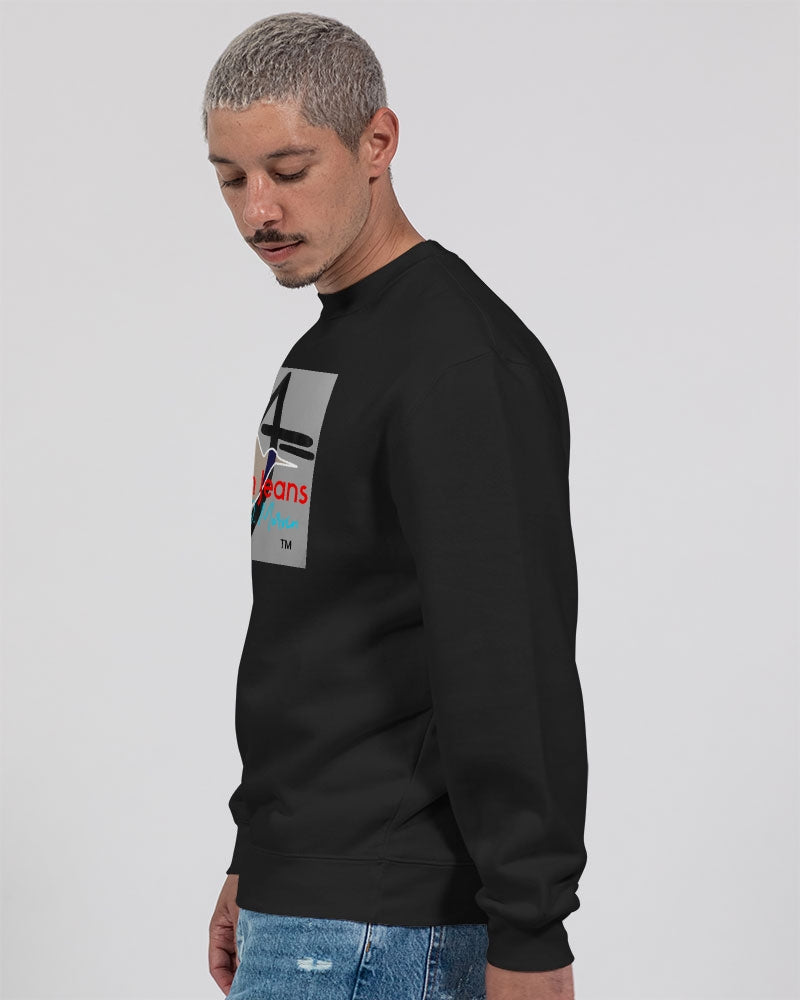 Black by Marvin Jeans and Trinity D Marvin Unisex Premium Crewneck Sweatshirt | Lane Seven