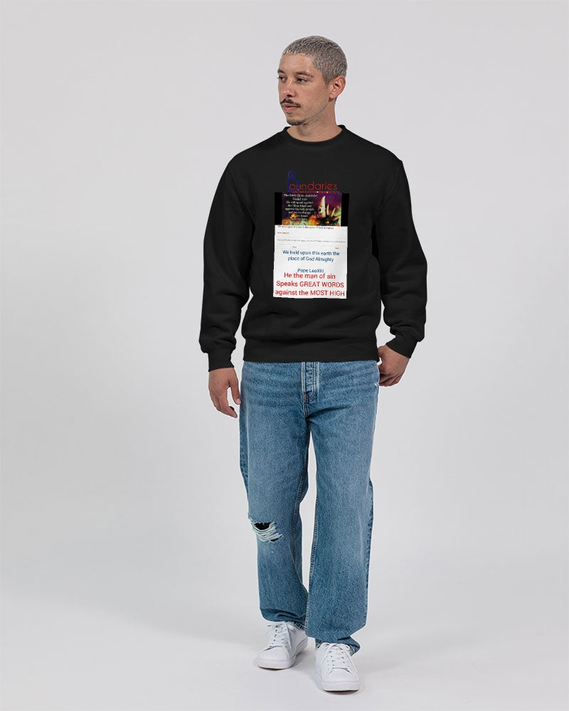 Boundaries Daniel's messages by Marvin Jeans and Trinity D Marvin Unisex Premium Crewneck Sweatshirt | Lane Seven