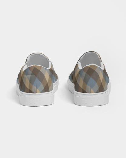 @plaids Men's Slip-On Canvas Shoe