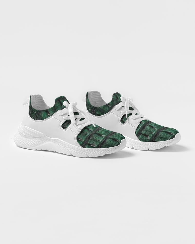 Gator green by Trinity D. Marvin Men's Two-Tone Sneaker