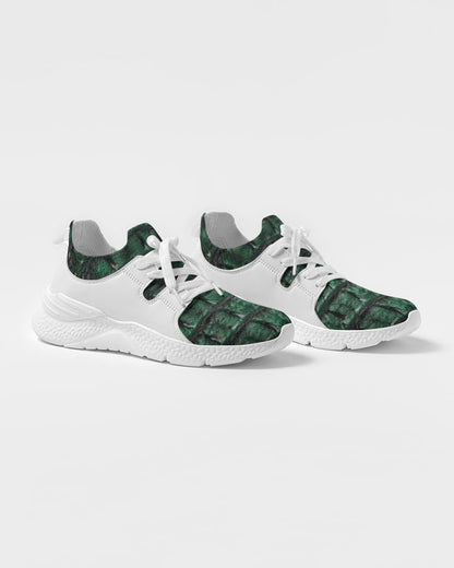 Gator green by Trinity D. Marvin Men's Two-Tone Sneaker