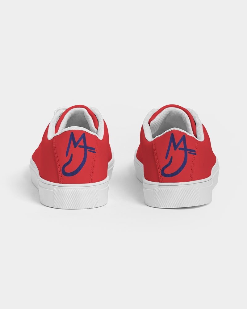 Red by Marvin Jeans and Trinity D Marvin Men's Faux-Leather Sneaker