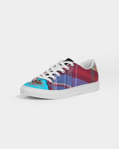 Glory plaids BY MARVIN JEANS Men's Faux-Leather Sneaker