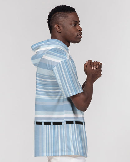 Brick city strip mix BY MARVIN JEANS Men's Premium Heavyweight Short Sleeve Hoodie