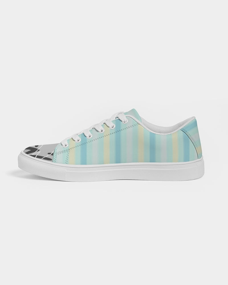Pin stripes BY MARVIN JEANS Men's Faux-Leather Sneaker