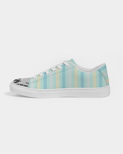 Pin stripes BY MARVIN JEANS Men's Faux-Leather Sneaker
