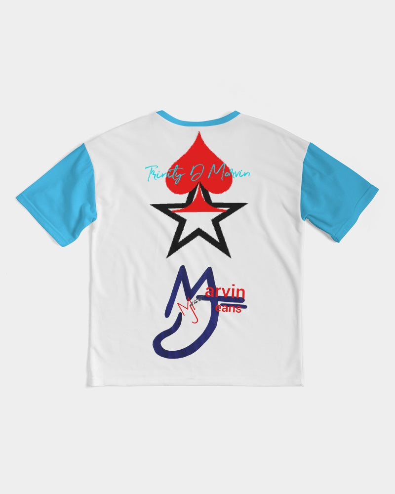 Loud blue by Marvin Jeans and Trinity D Marvin Men's Premium Heavyweight Tee