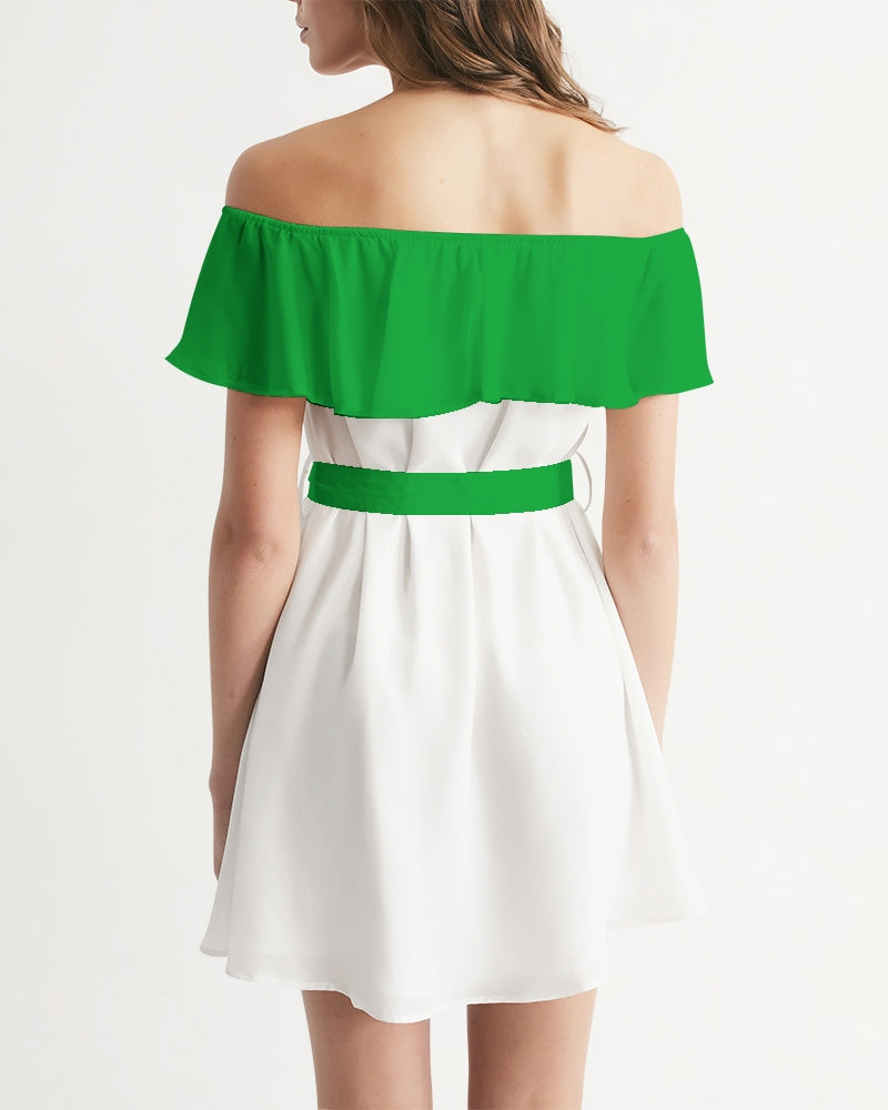 Freeport BY MARVIN JEANS Women's Off-Shoulder Dress