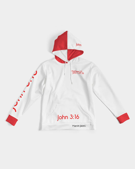 John 3:16) Gospel message Men's Hoodie