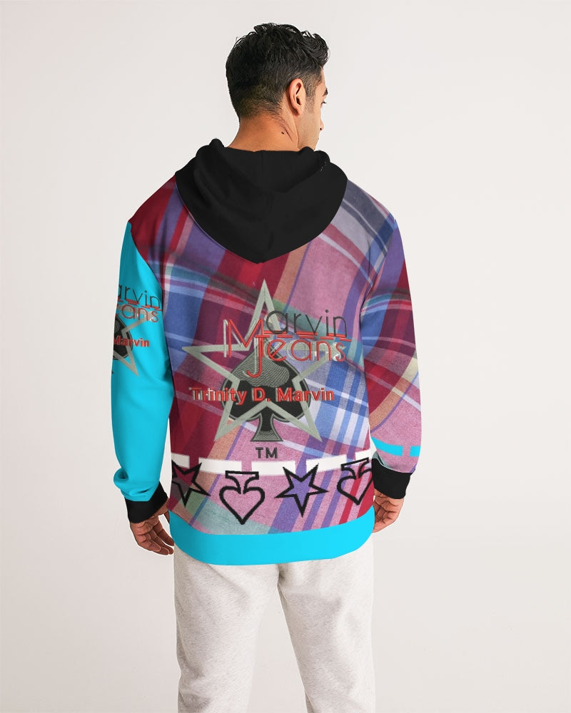Glory plaids BY MARVIN JEANS Men's Hoodie