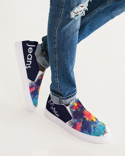 Dark splash by Marvin Jeans and Trinity D Marvin Men's Slip-On Canvas Shoe