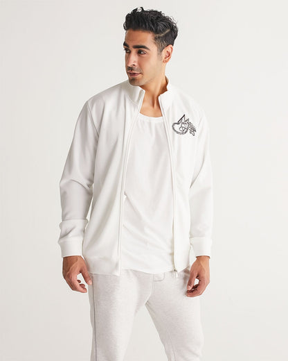 All white Marvin Jeans  Men's Track Jacket