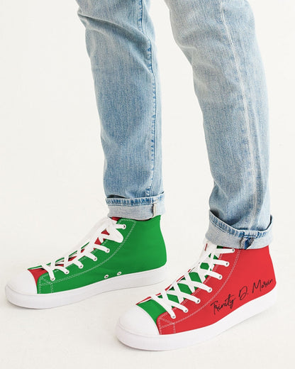 Black holiday BY MARVIN JEANS Men's Hightop Canvas Shoe