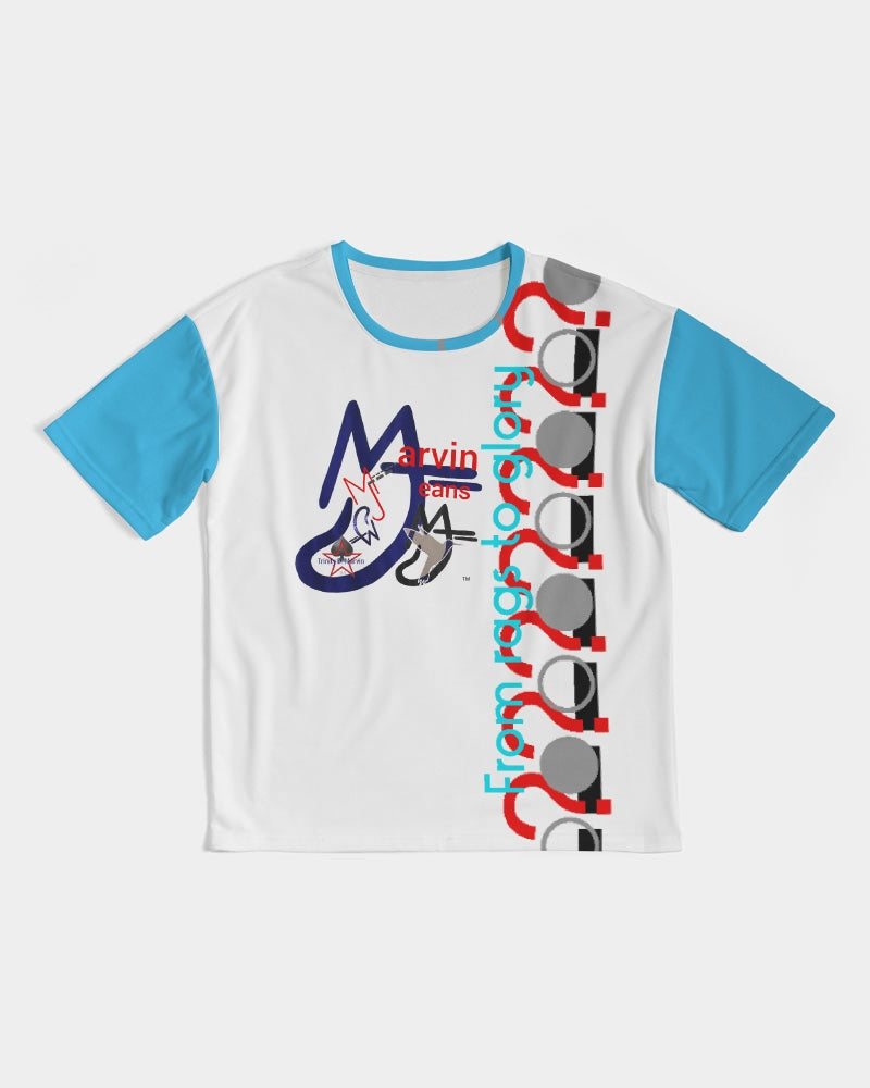 Loud blue by Marvin Jeans and Trinity D Marvin Men's Premium Heavyweight Tee