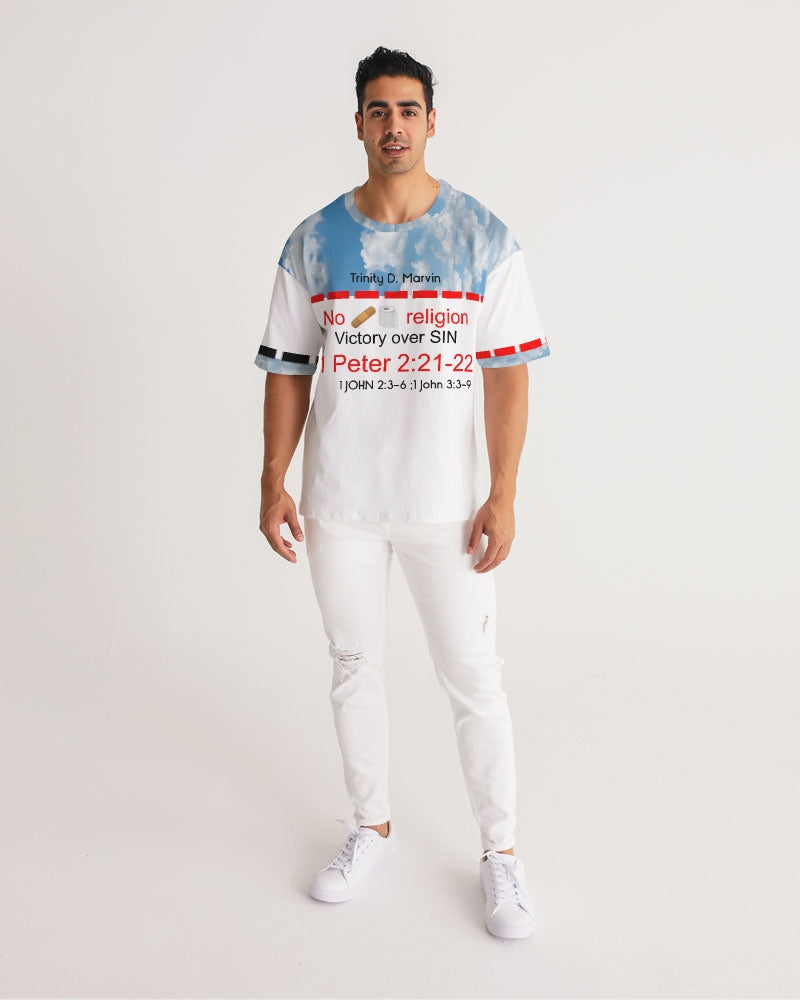Gospel message strong BY MARVIN JEANS Men's Premium Heavyweight Tee