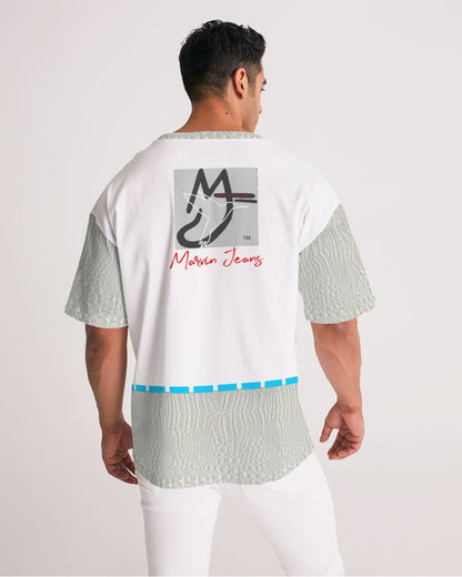 Gator white 100,000 by Trinity D Marvin Men's Premium Heavyweight Tee
