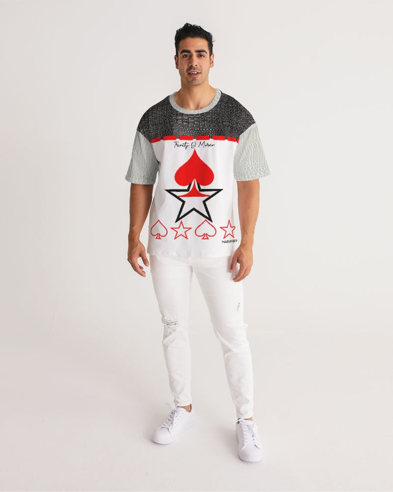 Gator black gospel message by Trinity D Marvin Men's Premium Heavyweight Tee