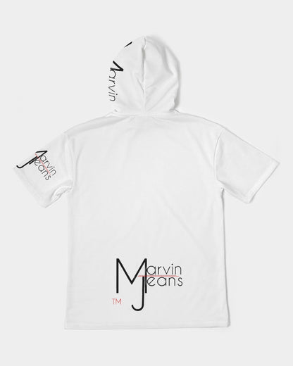 Logo's upgrade by Marvin Jeans and Trinity D Marvin Men's Premium Heavyweight Short Sleeve Hoodie
