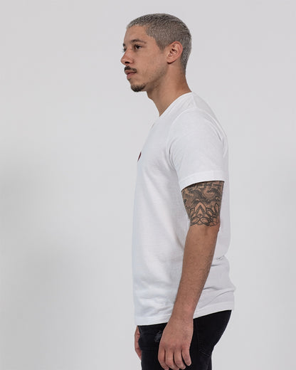 Bear cap by Marvin Jeans and Trinity D Marvin Unisex Jersey V-Neck Tee | Bella + Canvas