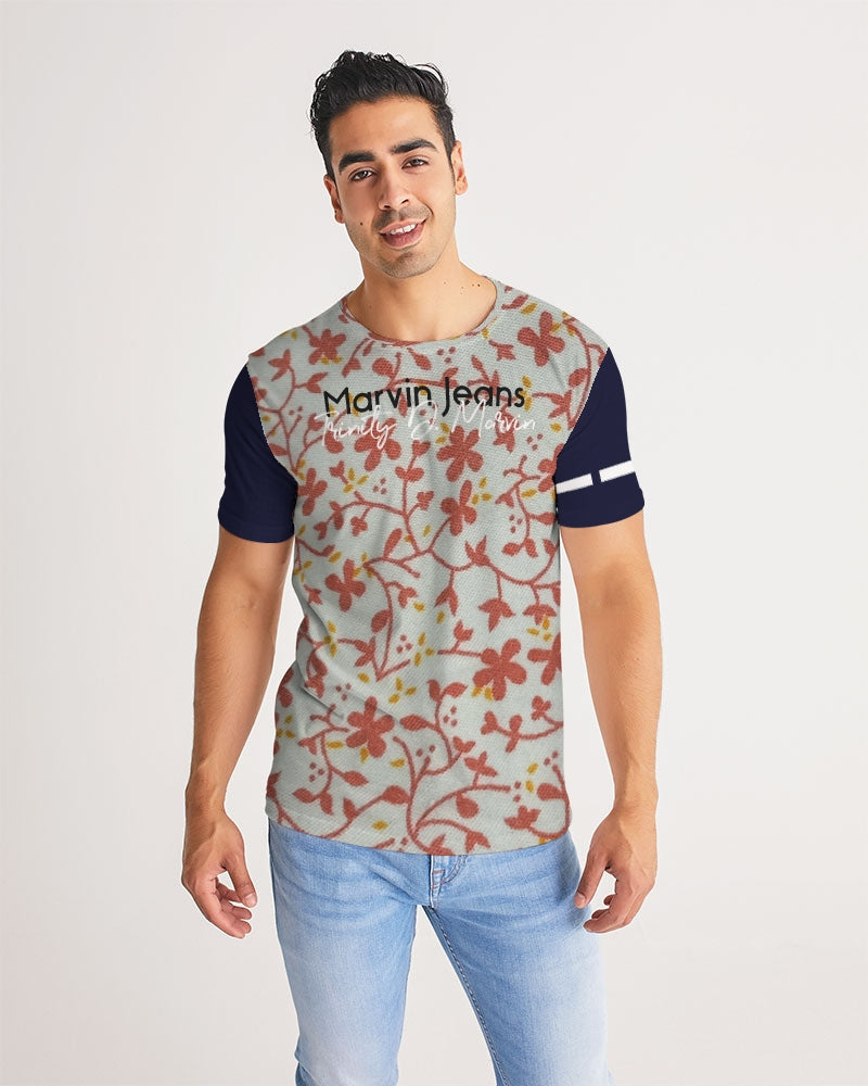 Wildwood, blue, by Marvin Jeans and Trinity D Marvin Men's Tee