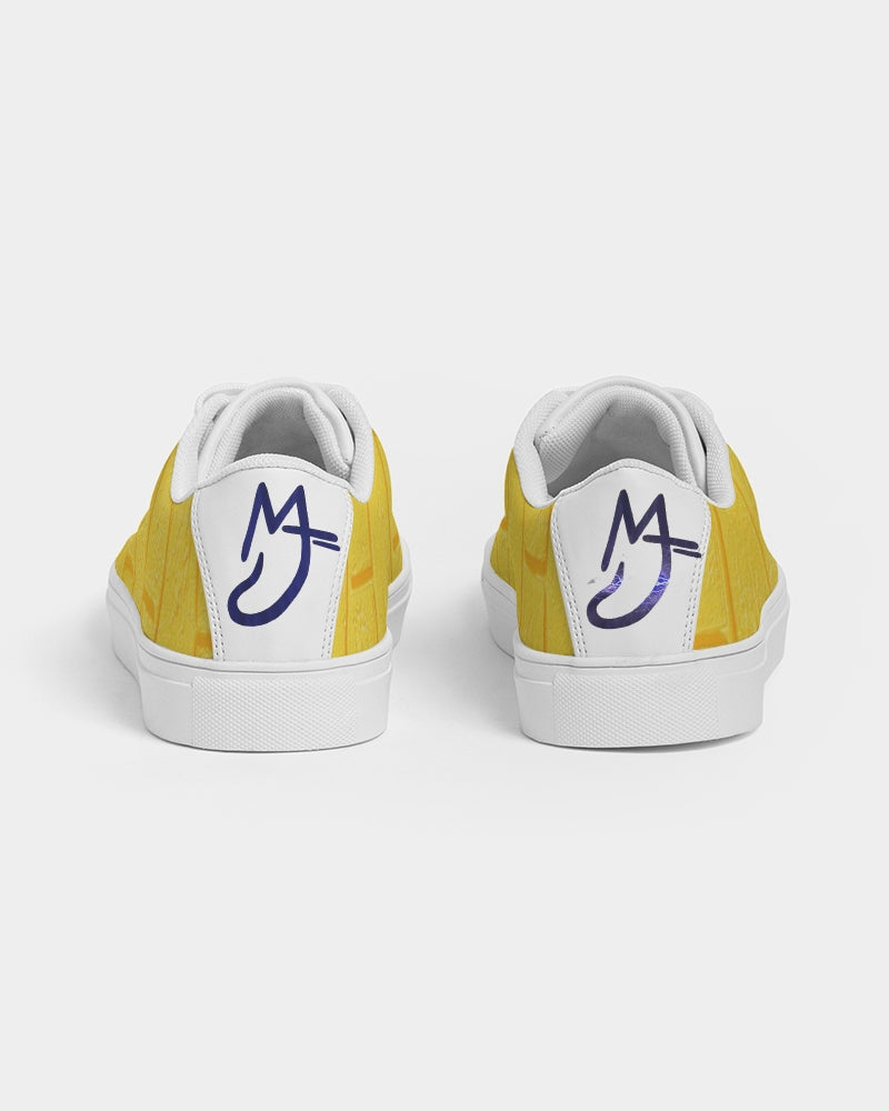 Brick city Yellow brick by Marvin Jeans and Trinity D Marvin Men's Faux-Leather Sneaker