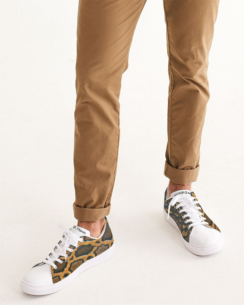 Calf print Men's Faux-Leather Sneaker