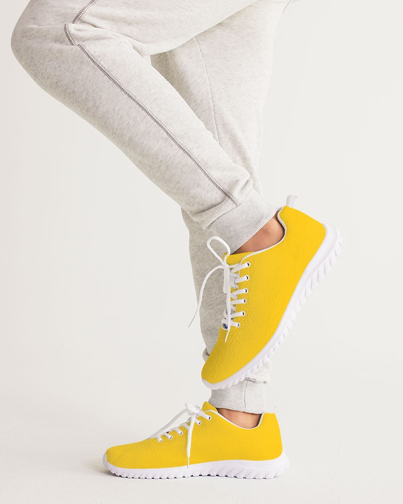 Yellow Men's Athletic Shoe