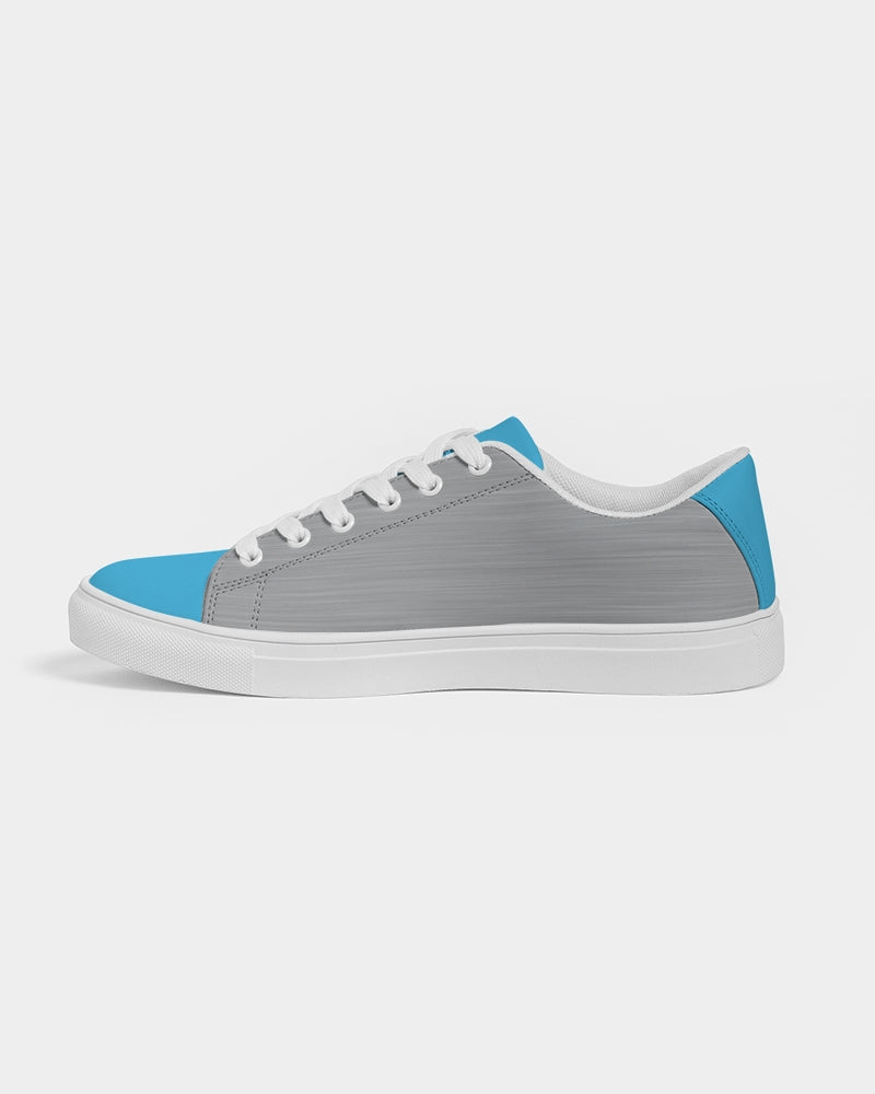 Loud blue mix by Marvin Jeans and Trinity D Marvin Men's Faux-Leather Sneaker