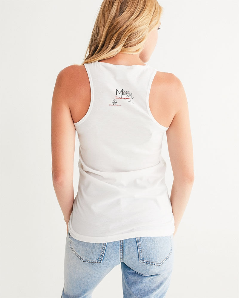 All white Marvin Jeans Women's Tank