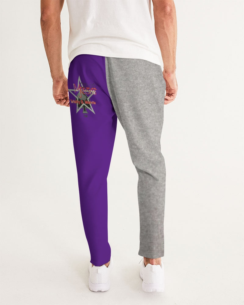 Cool grey half purple by Marvin Jeans and Trinity D Marvin Men's Joggers
